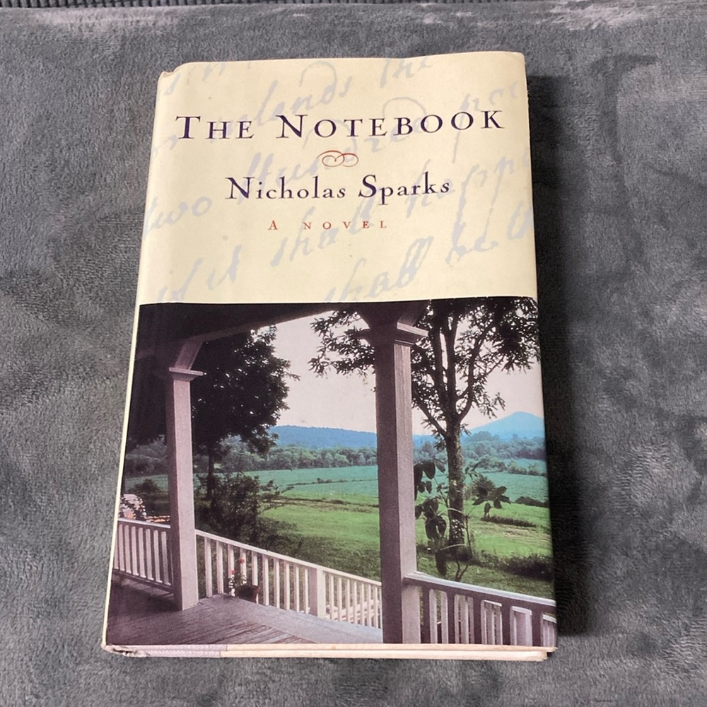 The Notebook By Nicholas Sparks 1996 Hard Cover First Printing by Warner Books